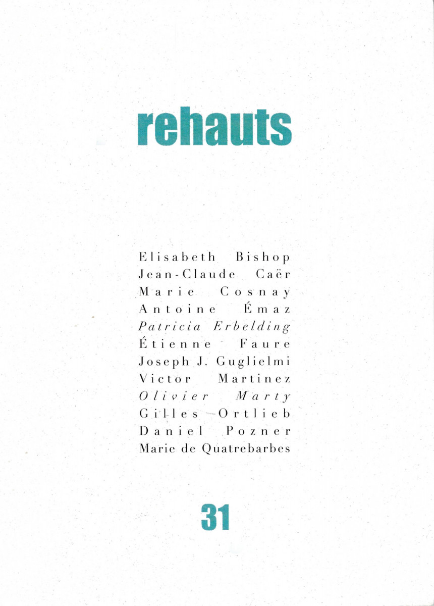 REHAUTS n°31